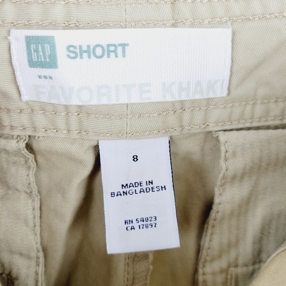 Gap favorite khaki shorts size 8 - Picture 8 of 9
